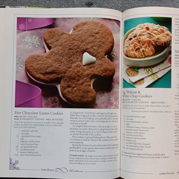 Christmas Recipe & Craft Hardcover Book, Taste Of Home, Gift & Decor Ideas - Picture 9 of 12